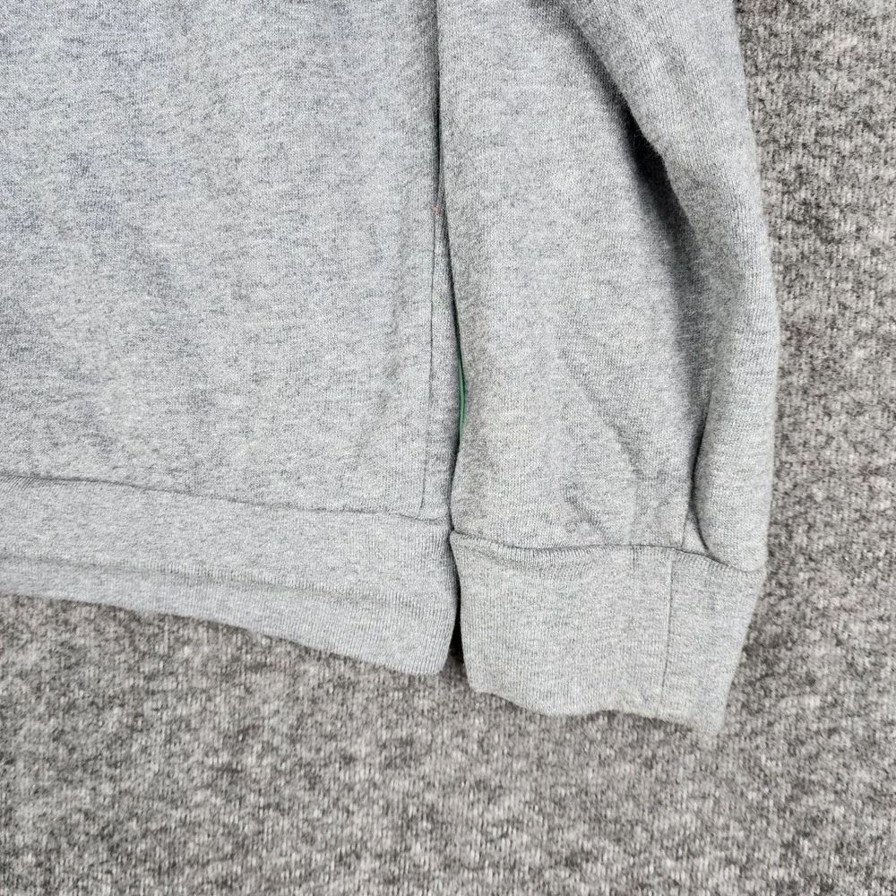 Adidas Hoodie Men‎ 18/20 Gray Gradient Logo Stripe Loose Fit AA7483 SHA279